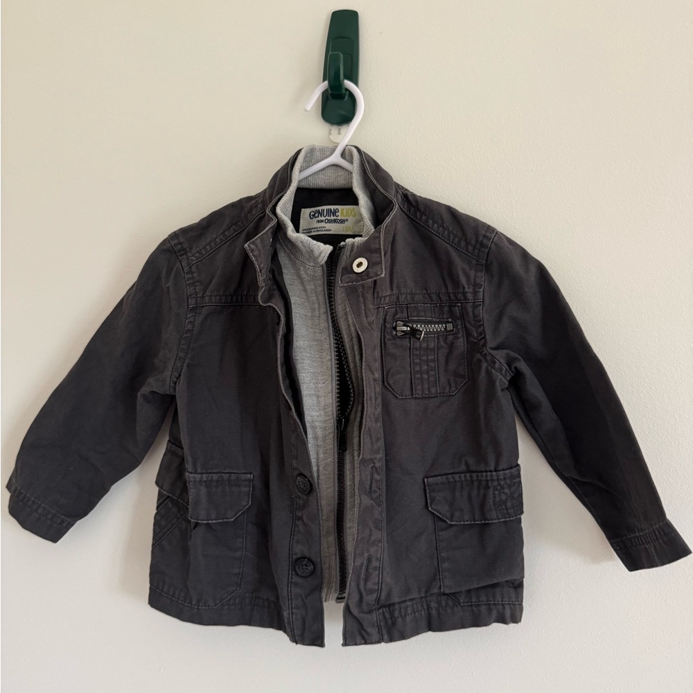 OshKosh B'gosh Charcoal Gray Kids Blazer